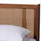 Baxton Studio Aveena Mid-Century Modern Walnut Brown Finished Wood Queen Size Platform Bed 239-12431-ZORO - alternate 5